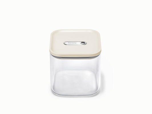 2.4 L Medium Glass Airtight Container